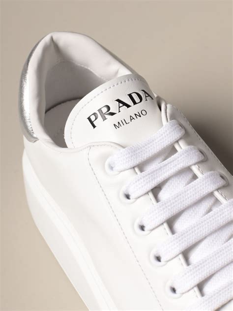 prada all white shoes|where to buy prada shoes.